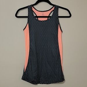 Champion Black Orange Sleeveless Racerback Activewear Tank Top Girls XL 14-16